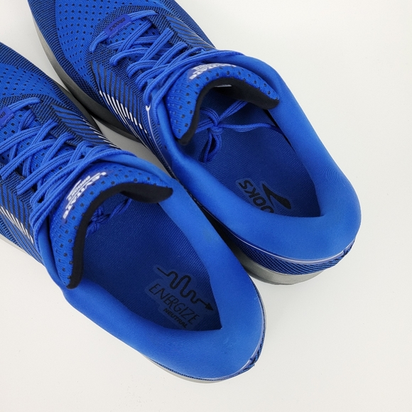 Brooks Levitate Running Shoes Mens 14 Medium Blue Silver - Picture 7 of 9